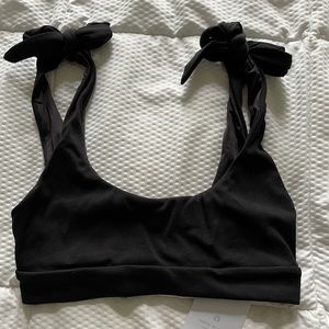 Black swim top by Toluca Swim